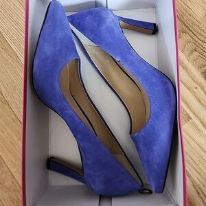 Vince Camuto Retsie Pop Purple True Suede Pumps Heels Womens 9